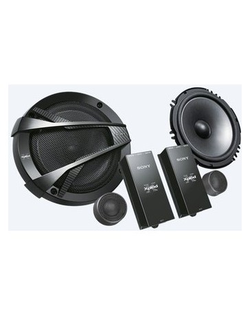 SET DE MEDIOS SONY XS-XB1621C NEGRO - Envío Gratuito