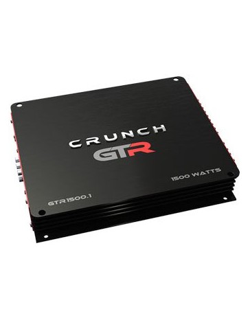 Amplificador Crunch GTR1500.1 1500w - Envío Gratuito