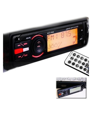 Autoestéreo Digital 900w entradas USB - Envío Gratuito