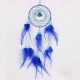 EH L1505 plumas azul zafiro campanas párrafo Dreamcatcher - Envío Gratuito