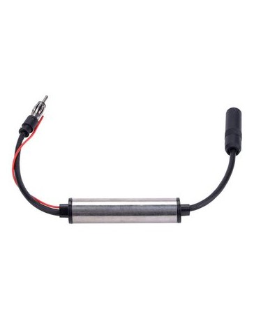 Inline Coche Antena AM & FM Stereo Radio Señal Amp - Envío Gratuito