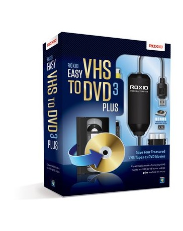 Convertidor de VHS a DVD Edición Roxio Easy Plus 3 - Envío Gratuito