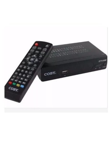 Decodificador Digital Coby Dtv - 600 Para Tv Analógico