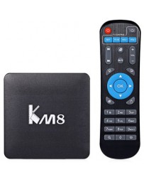 Set-top Box KM8 Amlogic S905X Cuatro Núcleo 4K - Envío Gratuito