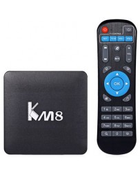 Set-top Box KM8 Amlogic S905X Cuatro Núcleo 4K H.265 - Envío Gratuito