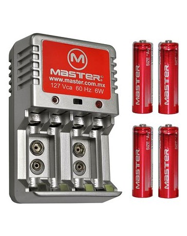 Cargador Baterías Master EL10-4A - Envío Gratuito