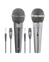 Set profecional de microfonos Mitzu-gris - Envío Gratuito