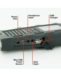 Radio Eton Raptor Nsp200wxb Solar Usb Banda Clima - Envío Gratuito