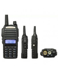 Radio Baofeng Uv82 Doblebanda Vhf/ Uhf + Microfono Solapa - Envío Gratuito