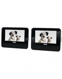 Reproductor Portátil DVD 7" RCA DRC99731U 2 Pantallas Negro - Envío Gratuito