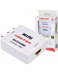 Convertidor Audio Y Video Hdmi Master MV-MINIAV-HDMI - Envío Gratuito