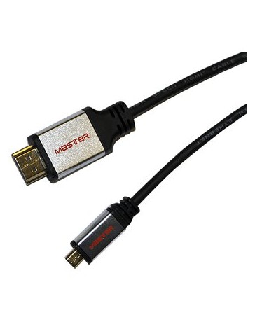 Cable Hdmi Macho Microhdmi Macho 1M Master MC-HDMI-MICRO - Envío Gratuito