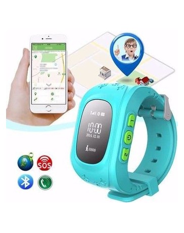Smart Watch Kid Reloj Localizador Gps Niño Celular App - Envío Gratuito