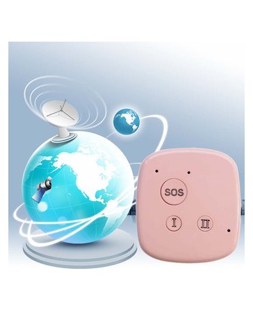 EW localizador GPS HY rosa-rosado - Envío Gratuito