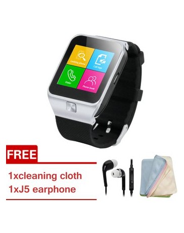 ZGPAX S28 inteligente Bluetooth reloj teléfono - Negro + Plata - Envío Gratuito