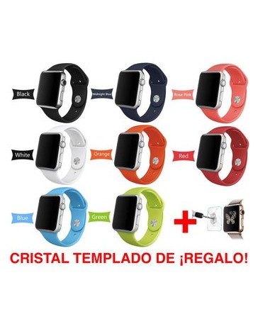 Extensible Correa Sport Para Apple Watch 42mm 38mm - Envío Gratuito