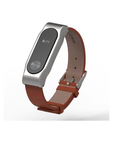 Eh Mi Busi 2 generaciones pulsera de cuero pulsera-Bronceado - Envío Gratuito