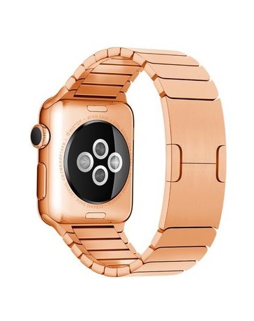 Para Apple Reloj 42mm Acero Inoxidable Correa (oro Rosa) - Envío Gratuito