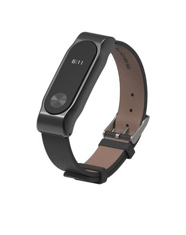 Eh Mi Busi 2 generaciones pulsera de cuero pulsera-Negro - Envío Gratuito