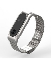 ER Mi Busi 2 Generaciones Pulsera De La Pulsera De Metal-Plata - Envío Gratuito