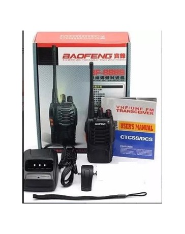 Radio Baofeng Bf-888s Walkie Talkie 2 Vías Uhf Fm - Envío Gratuito
