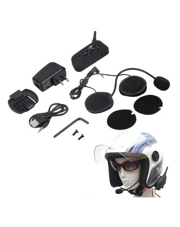 ER V6 1200m Bluetooth Intercom para la motocicleta Casco - Envío Gratuito