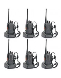 Radio de dos vías (paquete de 6) BaoFeng BF-888S - Envío Gratuito