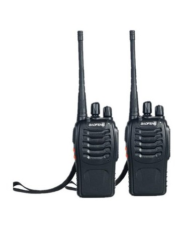Vara Set De 2 Radios Baofeng Bf-888s Walkie Talkie 2 Vías Uhf - Envío Gratuito