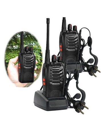 Transceptor Baofeng BF-888S 2PCS Walkie Talkie UHF - Envío Gratuito