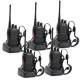 Kit de 5 Radios Portátiles Baofeng Bf-888s-Negro - Envío Gratuito