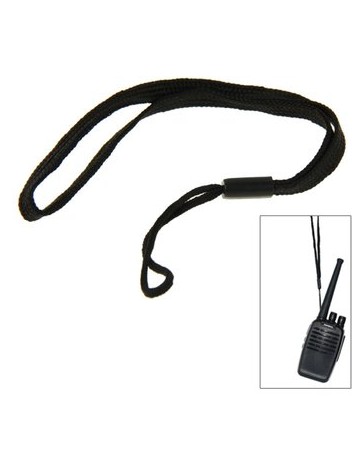 Lanyard para walkie talkie ( Negro ) - Envío Gratuito