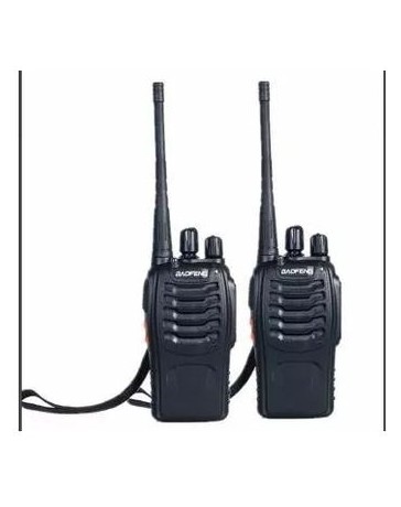 Set 2 Radios Baofeng Bf-888s Walkie Talkie 2 Vías Uhf Fm - Envío Gratuito
