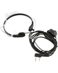 Seguridad Garganta Vibración Mic Auricula - Envío Gratuito