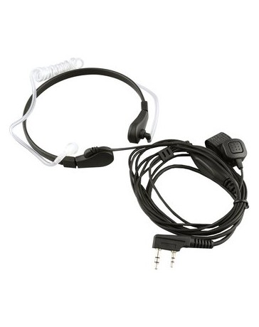 Seguridad Garganta Vibración Mic Auricula - Envío Gratuito