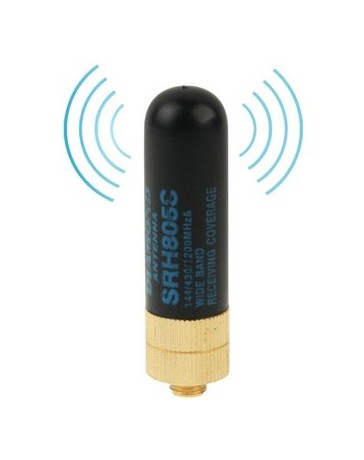 SRH805S más corta SMA -F Perempuan VHF + UHF - Envío Gratuito