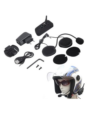 EW 1200m V6 de intercomunicación Bluetooth para el casco - Envío Gratuito