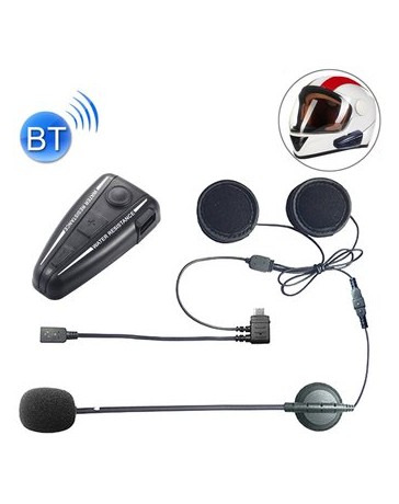 D2 Solo Interfono Bluetooth Auriculares Para Casco - Envío Gratuito