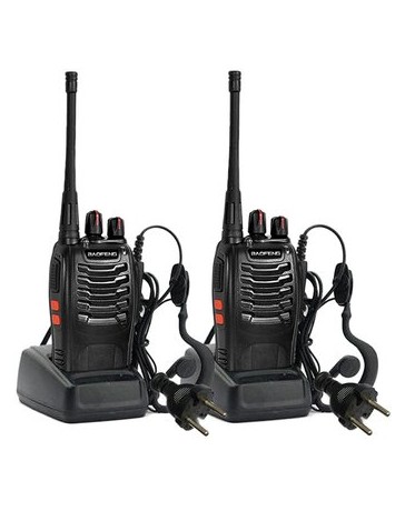 Baofeng Walkie Talkie Transceptor BF -888S Radio De 2 Vías - Negro - Envío Gratuito