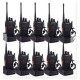 Set 10 Radios Baofeng Bf-888s Walkie Talkie 2 Vías Uhf Fm - Envío Gratuito