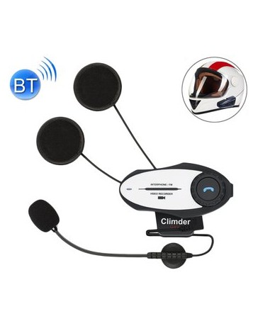 Climder Gxv Sola Interfono Bluetooth Auriculares - Envío Gratuito