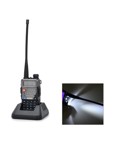 5RPIUS BAOFENG PVC + acero 128-CH Walkie Talkie - Envío Gratuito