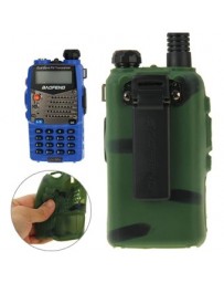 Caso Del Silicón Del Color Puro De UV - 5R Serie Walkie - Envío Gratuito