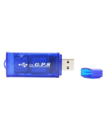 Receptor GPS USB Para Computadoras, Laptops - azul - Envío Gratuito