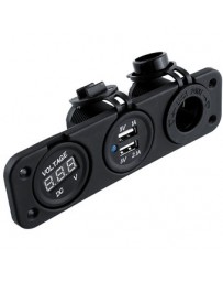 12V la toma del encendedor del coche cargador adaptador USB - Envío Gratuito