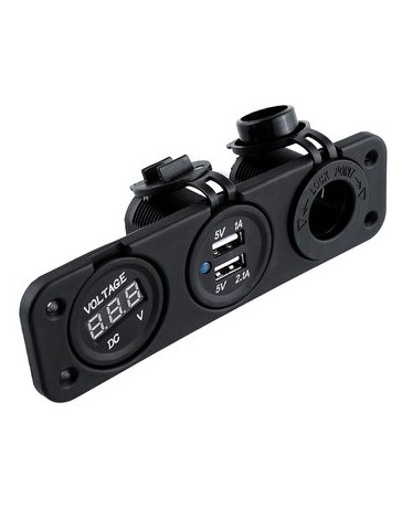 12V la toma del encendedor del coche cargador adaptador USB - Envío Gratuito