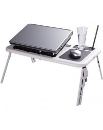 Mesa Cama Con Cooler Para Laptop Tablet iPad Macbook - Envío Gratuito