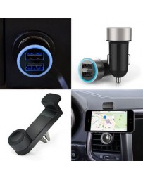Cargador de coche y Air Soporte Universal para Rejilla - Envío Gratuito