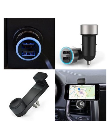 Cargador de coche y Air Soporte Universal para Rejilla - Envío Gratuito