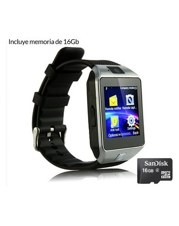 Reloj Celular Smartwatch Camara Soporte Micro Sim Y Micro - Envío Gratuito