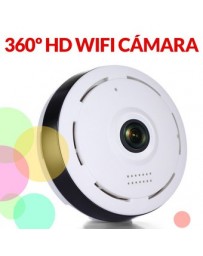 Camara De Seguridad 360 Panoramica Lente Fish Eye - Envío Gratuito